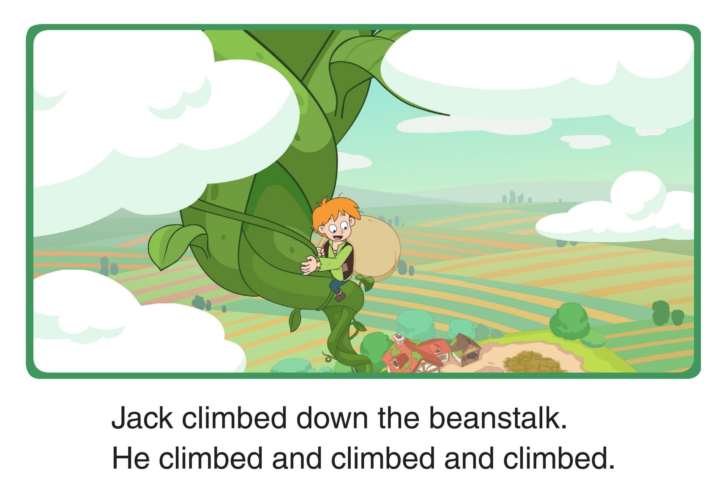 Up the Beanstalk Again绘本故事第3页