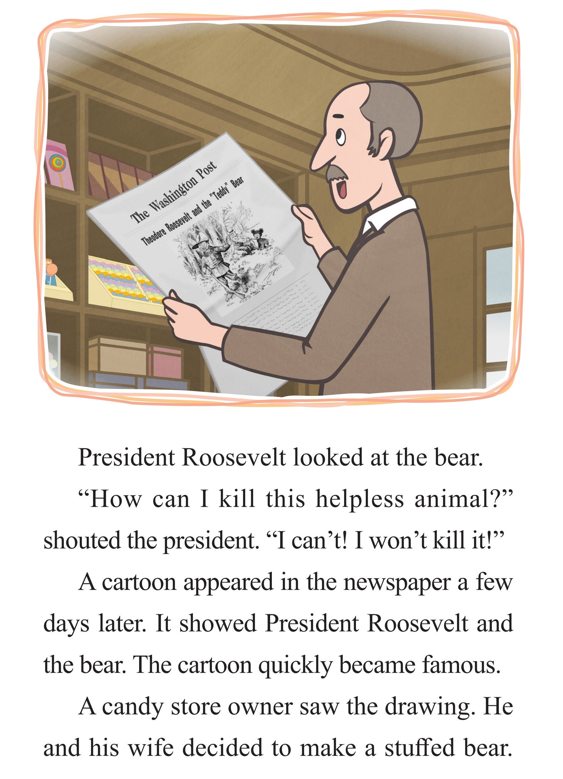 The Story of the Teddy Bear绘本故事第5页