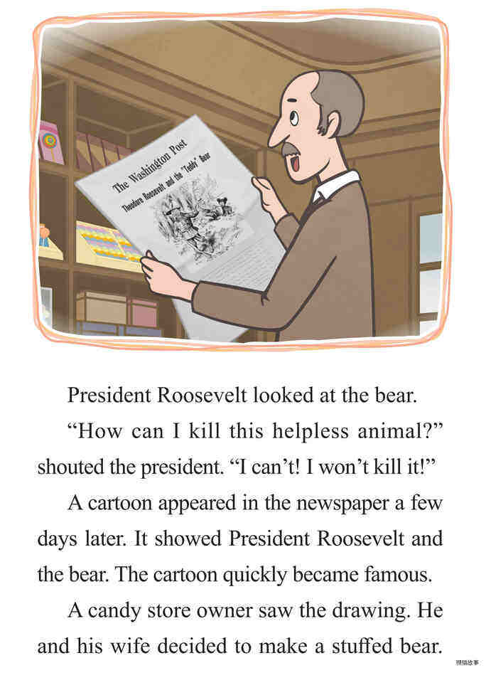 The Story of the Teddy Bear绘本故事第5页