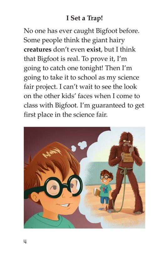 Looking for Bigfoot绘本故事第3页