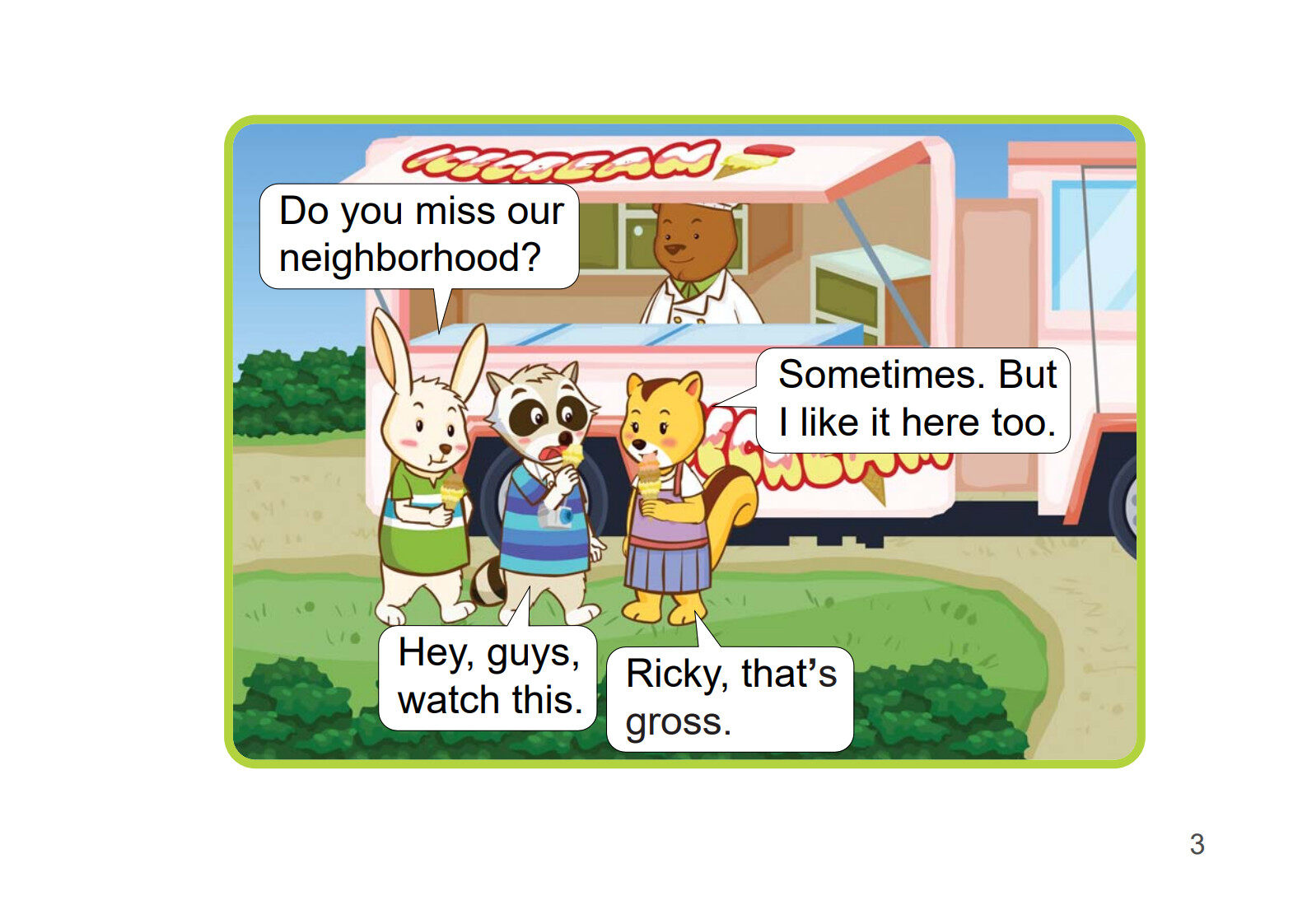 Just Like Old Times绘本故事第4页