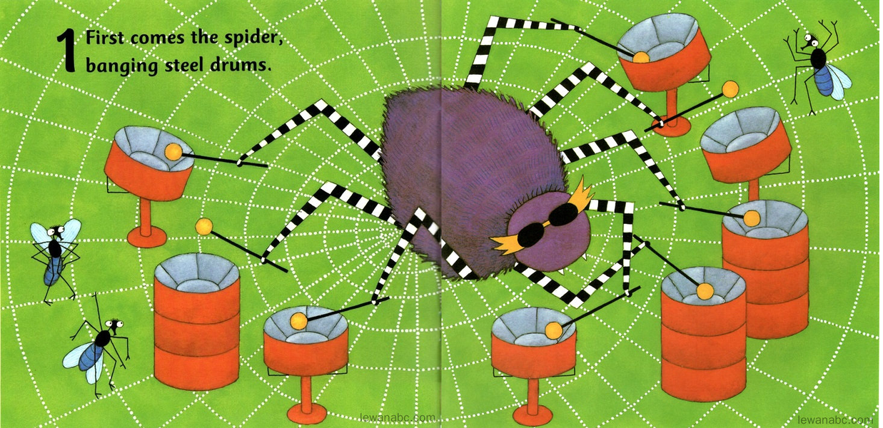 (20周)Creepy Crawly Calypso绘本故事第4页