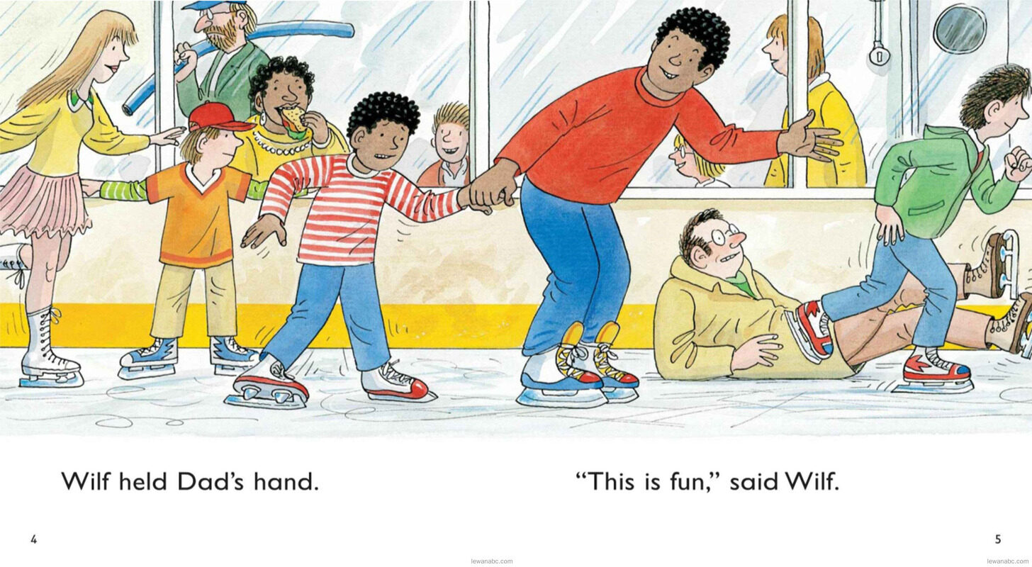 The Ice Rink绘本故事第5页