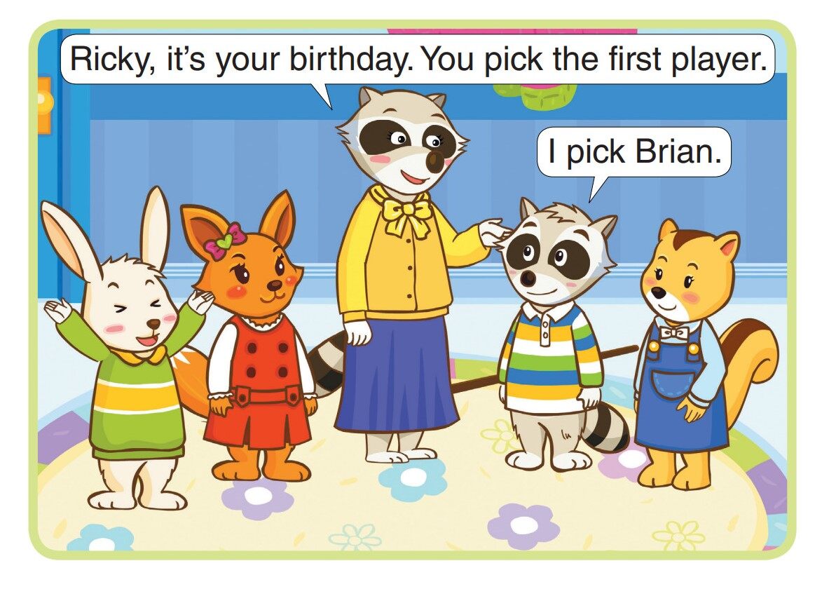 The Birthday Party绘本故事第4页