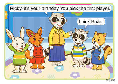 The Birthday Party绘本故事第4页