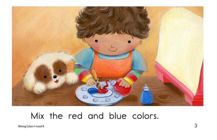 Mixing Colors绘本故事第3页