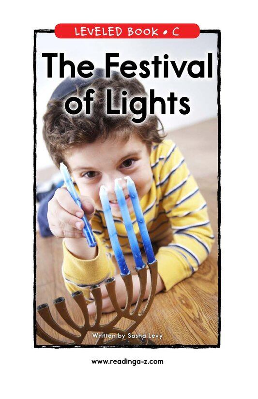 The Festival of Lights绘本故事第2页