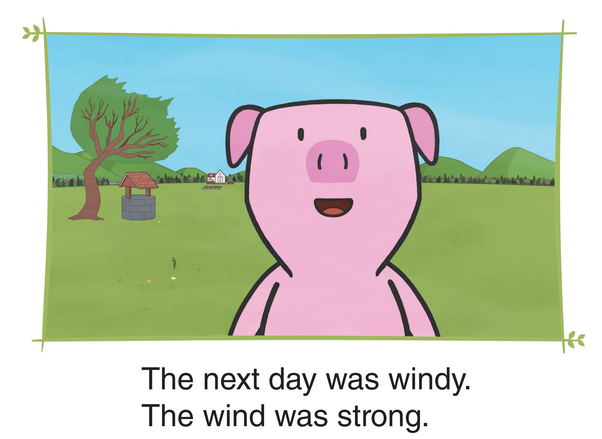 A Windy Day绘本故事第2页