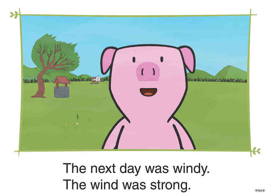 A Windy Day绘本故事第2页