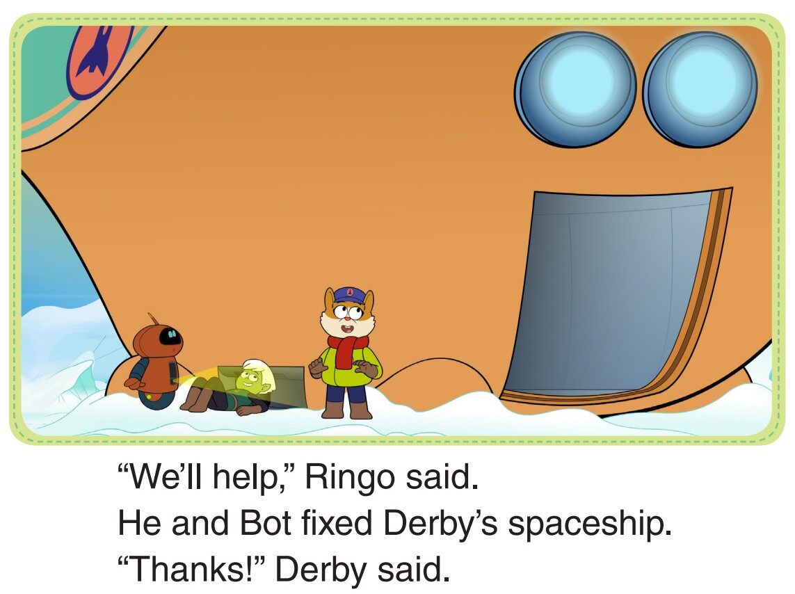 Room for Frezies绘本故事第4页