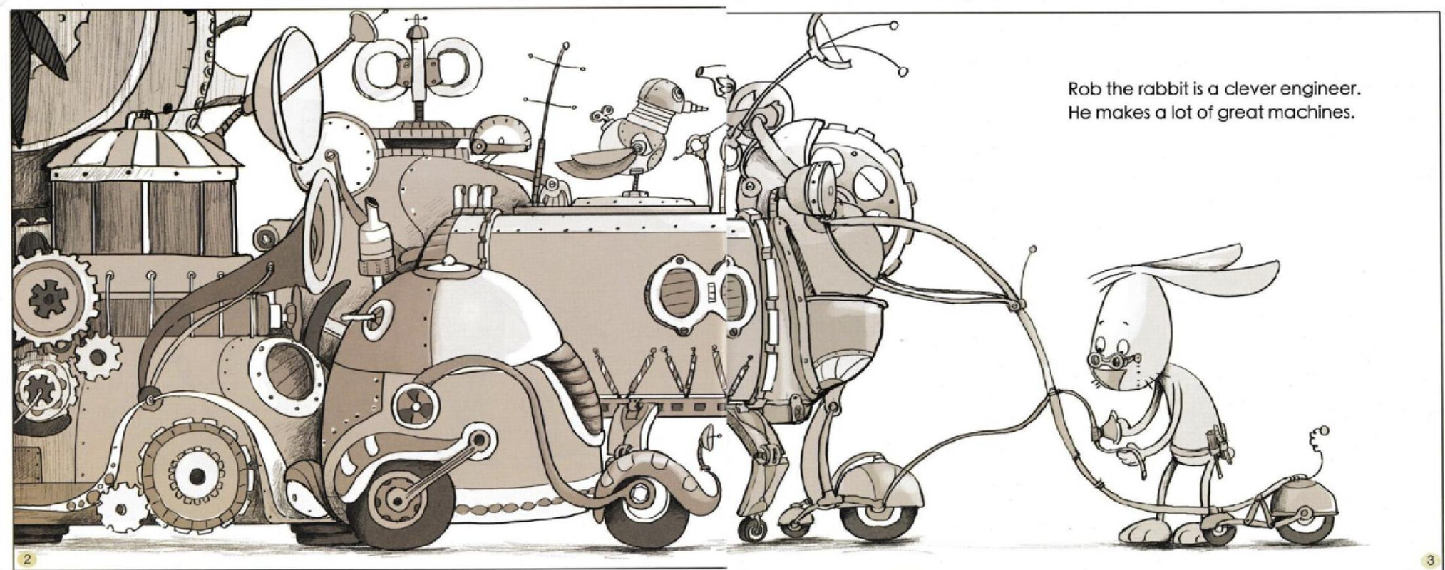 A“Friend-Making Machine”绘本故事第3页