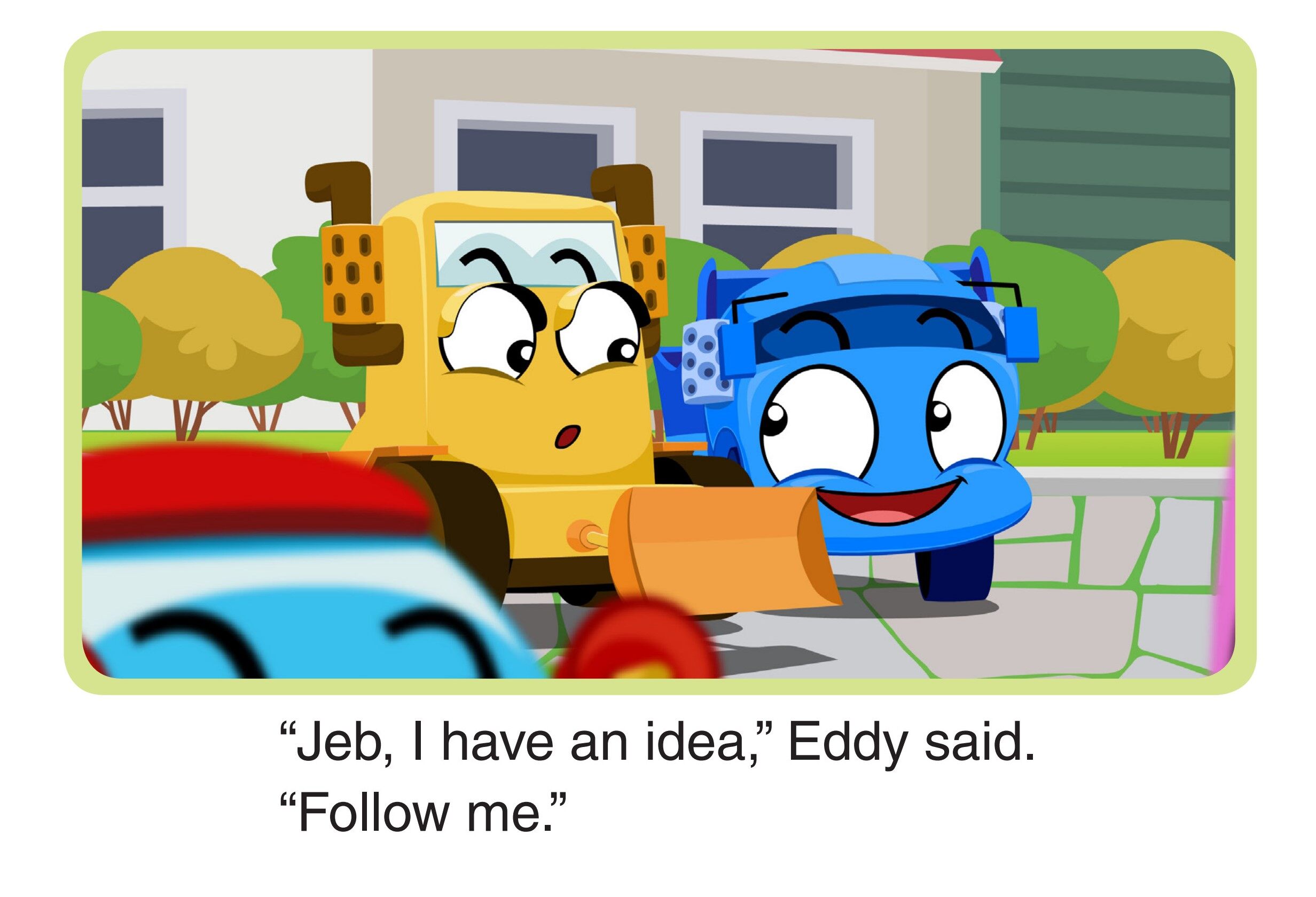 Eddy and Jeb's Surprise绘本故事第4页