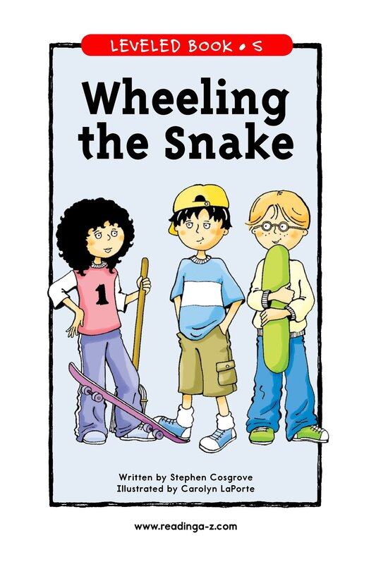 Wheeling the Snake绘本故事第2页