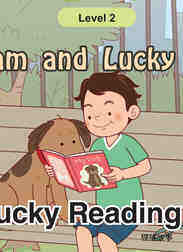 A Lucky Reading Dog