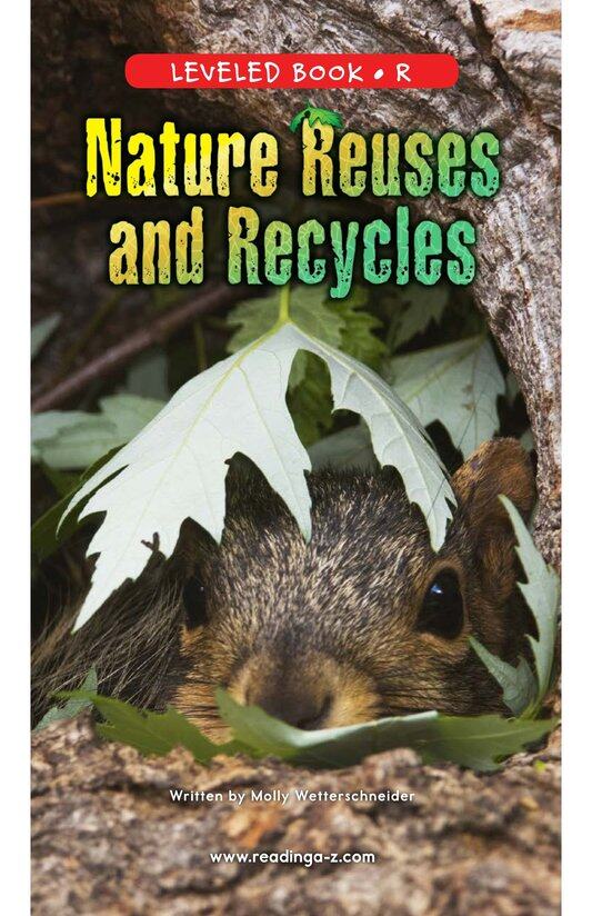 Nature Reuses and Recycles绘本故事第2页