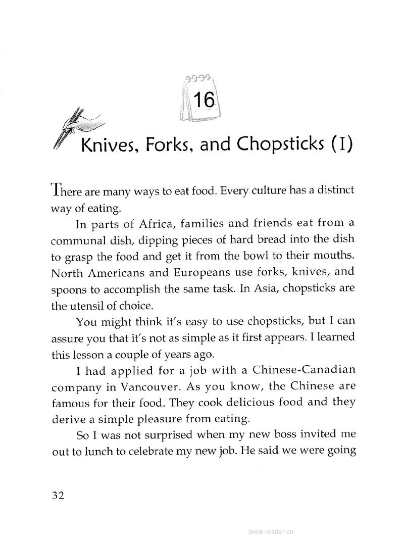 Knives, Forks, and Chopsticks (I)绘本故事第2页