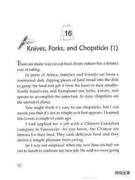 Knives, Forks, and Chopsticks (I)绘本故事第2页