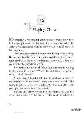 Playing Chess绘本故事第2页