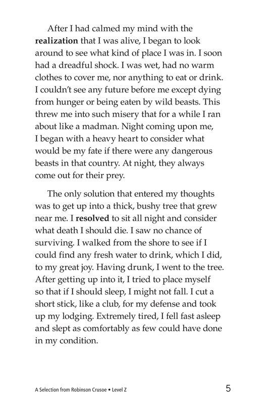 A Selection From Robinson Crusoe绘本故事第4页