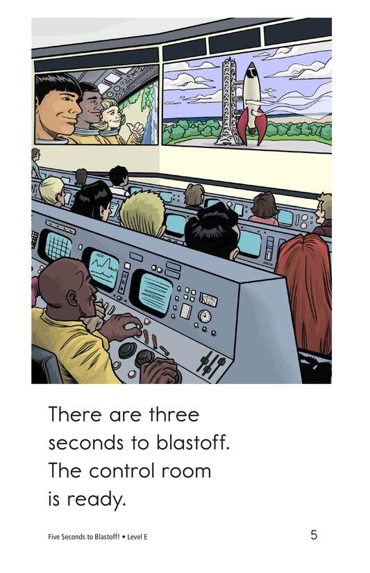 Five Seconds to Blastoff!绘本故事第5页