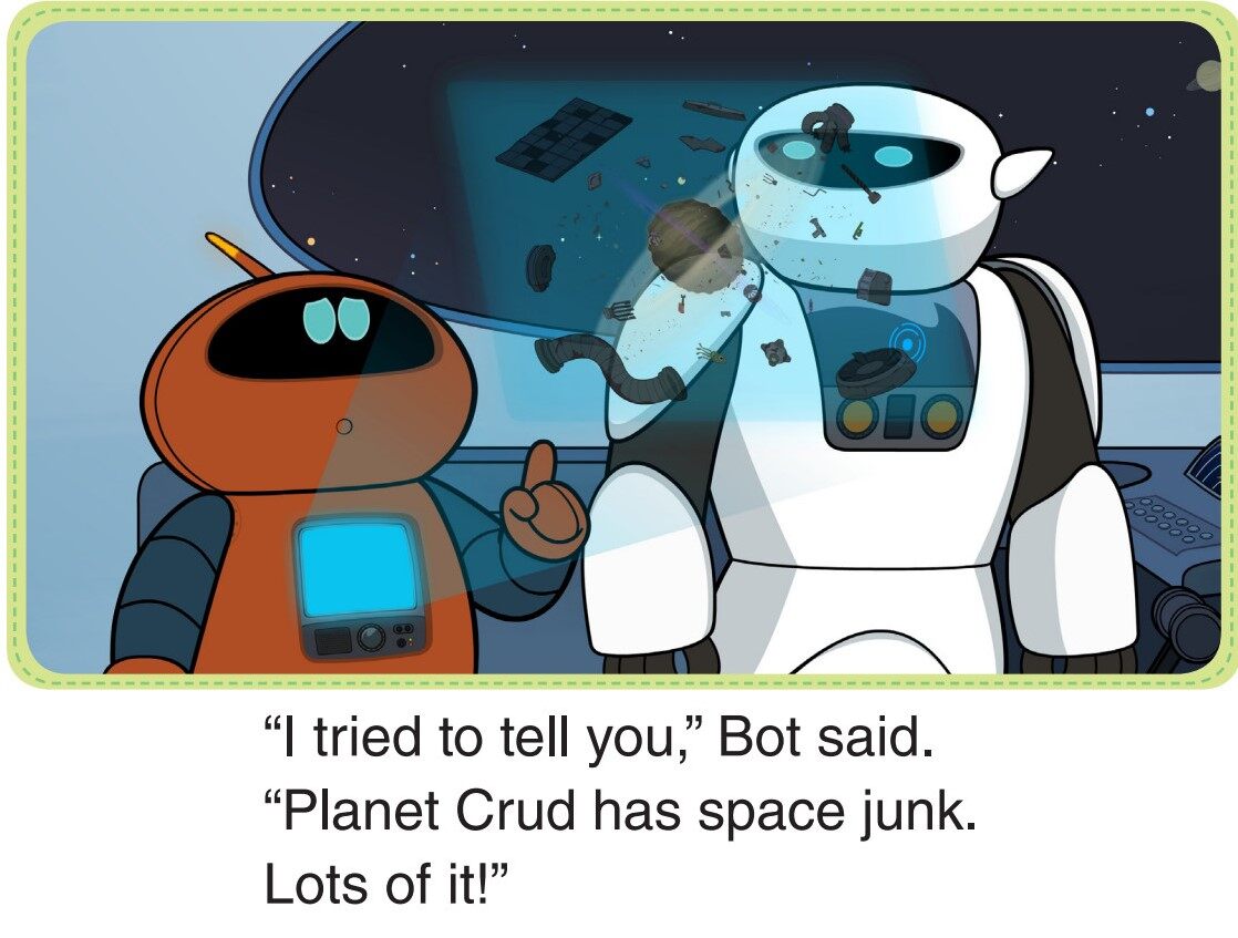 Space Junk绘本故事第5页