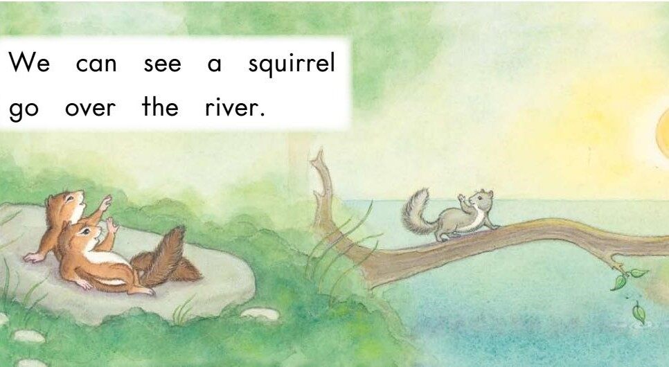 Over the river绘本故事第4页