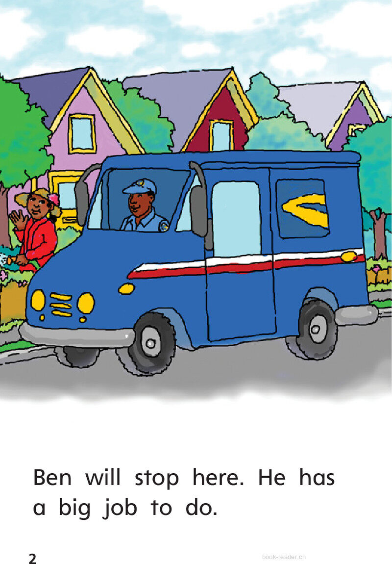 G1 On U2W1 Ben Brings the Maill绘本故事第4页