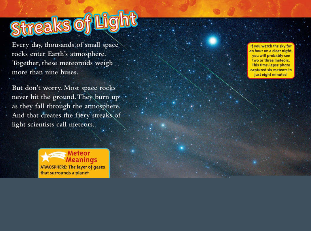Meteors绘本故事第3页