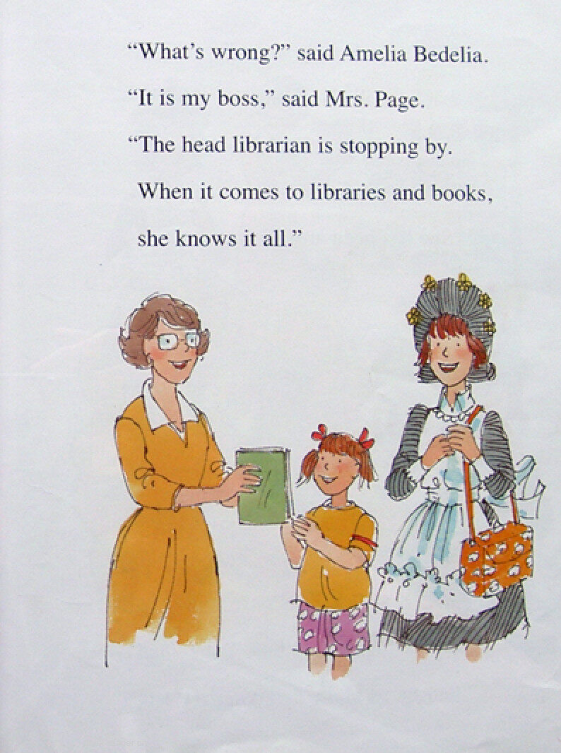 Amelia Bedelia Bookworm绘本故事第5页