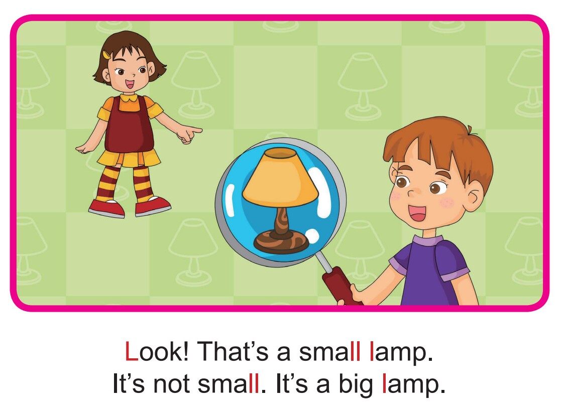 'L' words -  Look! That's a Small Leaf!绘本故事第5页