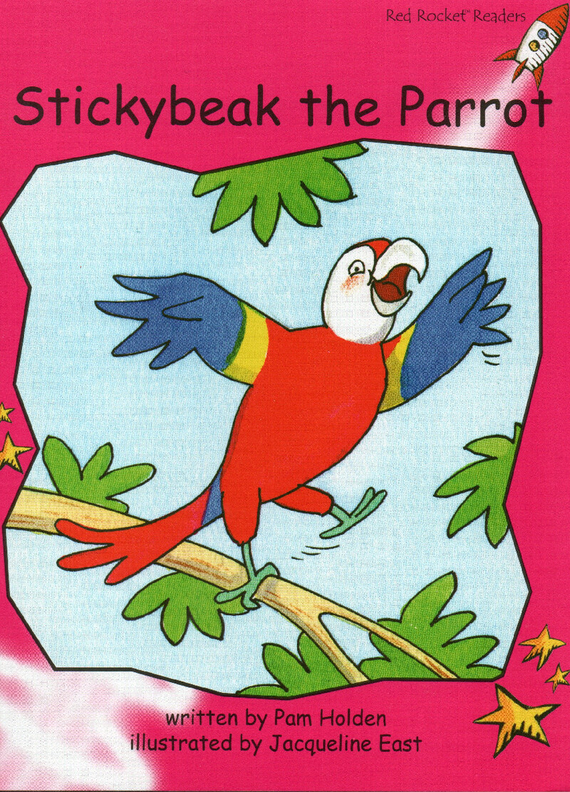 stickybeak the parrot绘本故事第2页