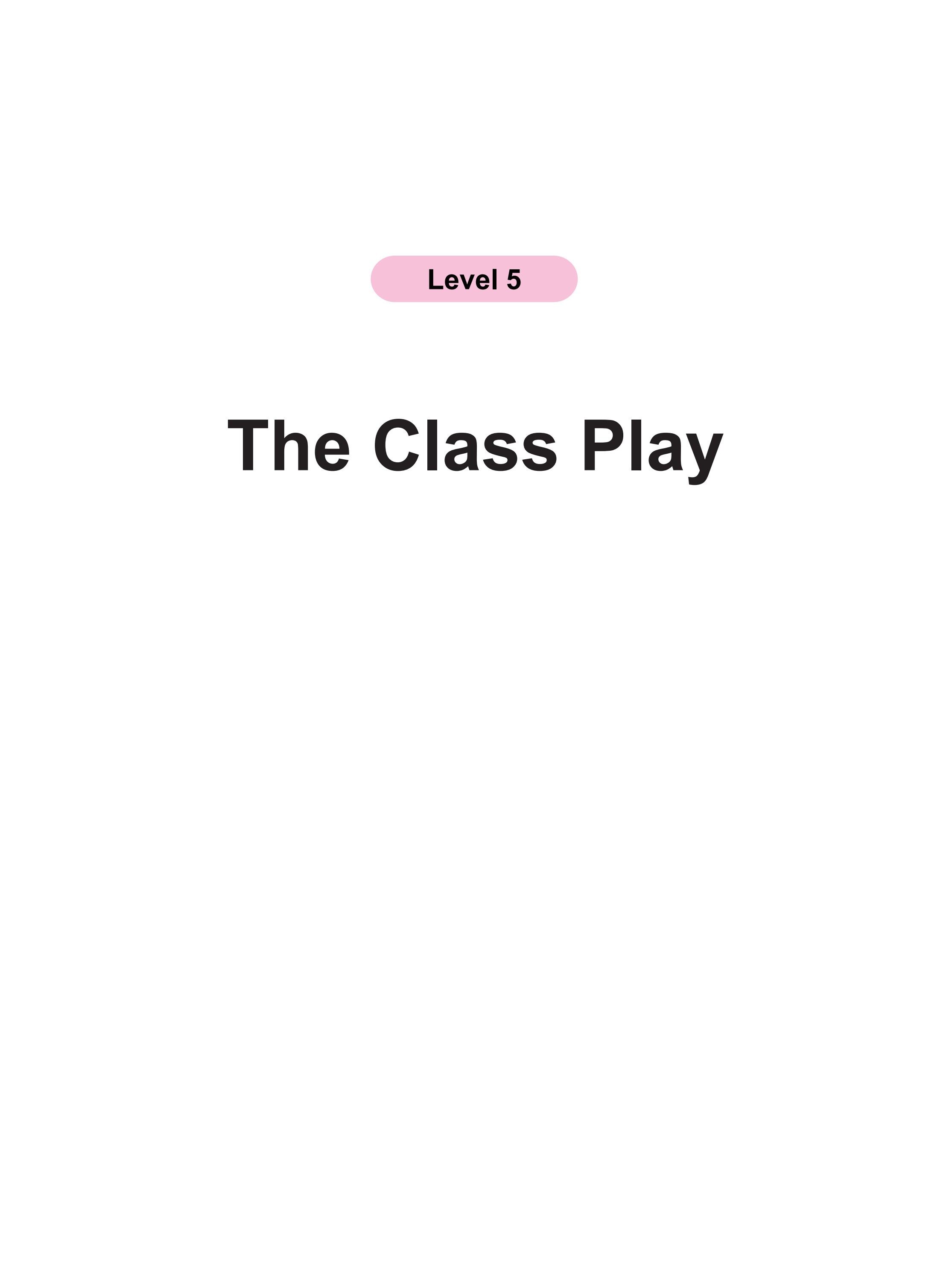 The Class Play绘本故事第2页