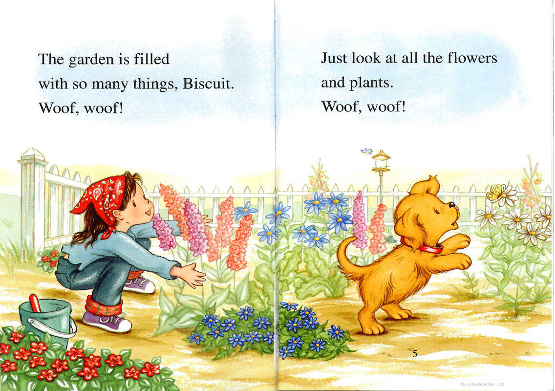 Biscuit in the Garden绘本故事第4页