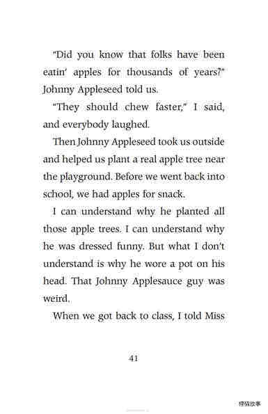Chapter6 Johnny Applesauce绘本故事第5页