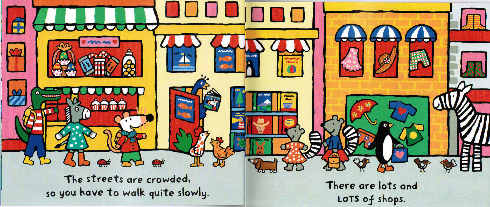 Maisy Goes to the City绘本故事第5页