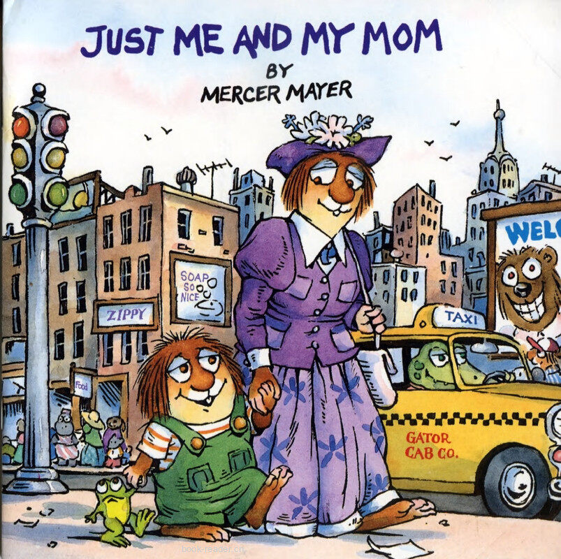 Just Me and My Mom绘本故事第2页