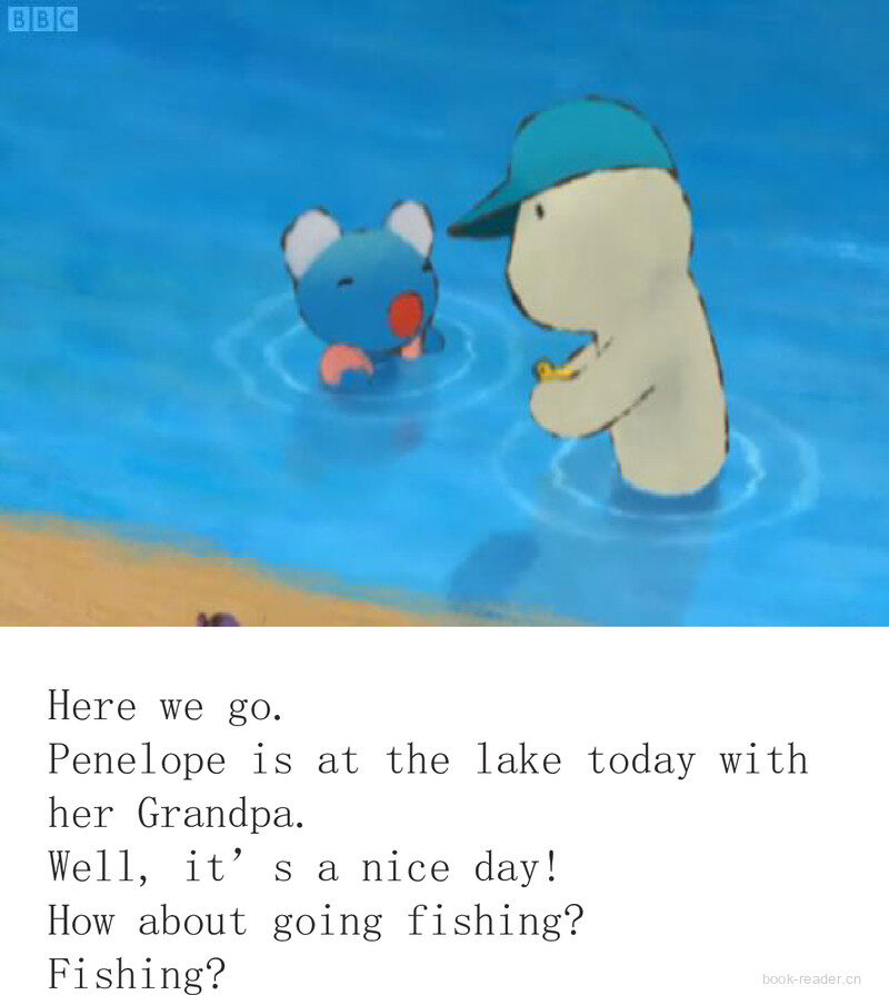 Penelope Goes Fishing With Grandpa绘本故事第3页