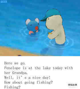 Penelope Goes Fishing With Grandpa绘本故事第3页