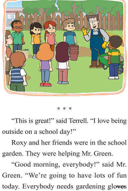 The School Garden绘本故事第4页