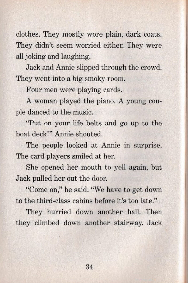 04 Put on Your Life Belts!绘本故事第5页