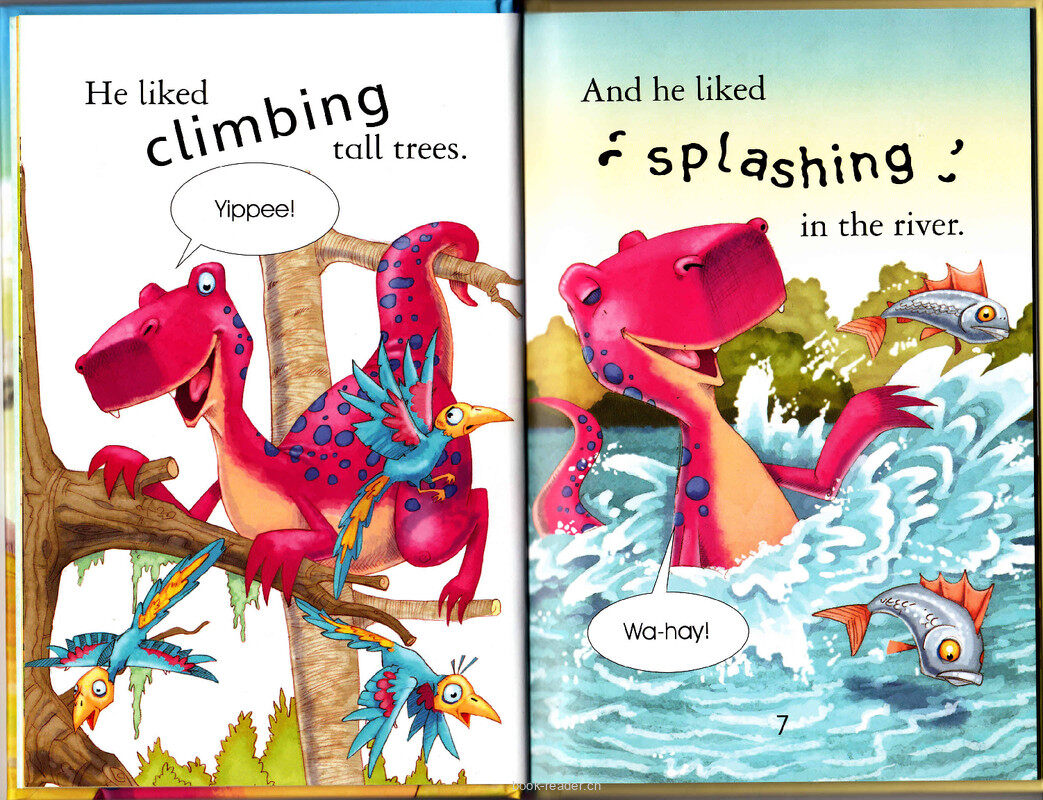 The Dinosaur Who Lost His Roar绘本故事第5页