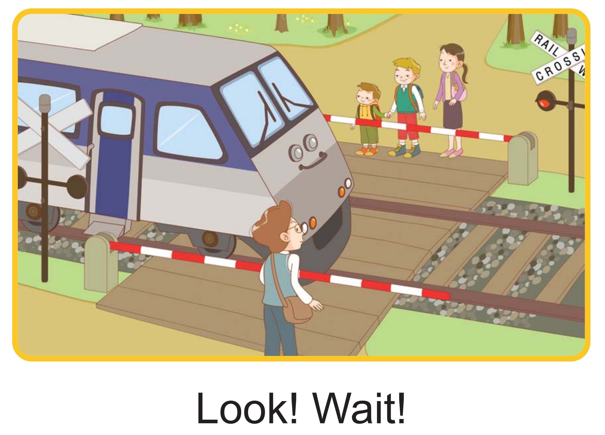 Look Left, Look Right绘本故事第2页