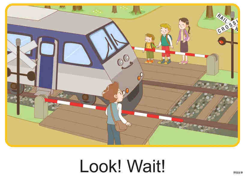 Look Left, Look Right绘本故事第2页