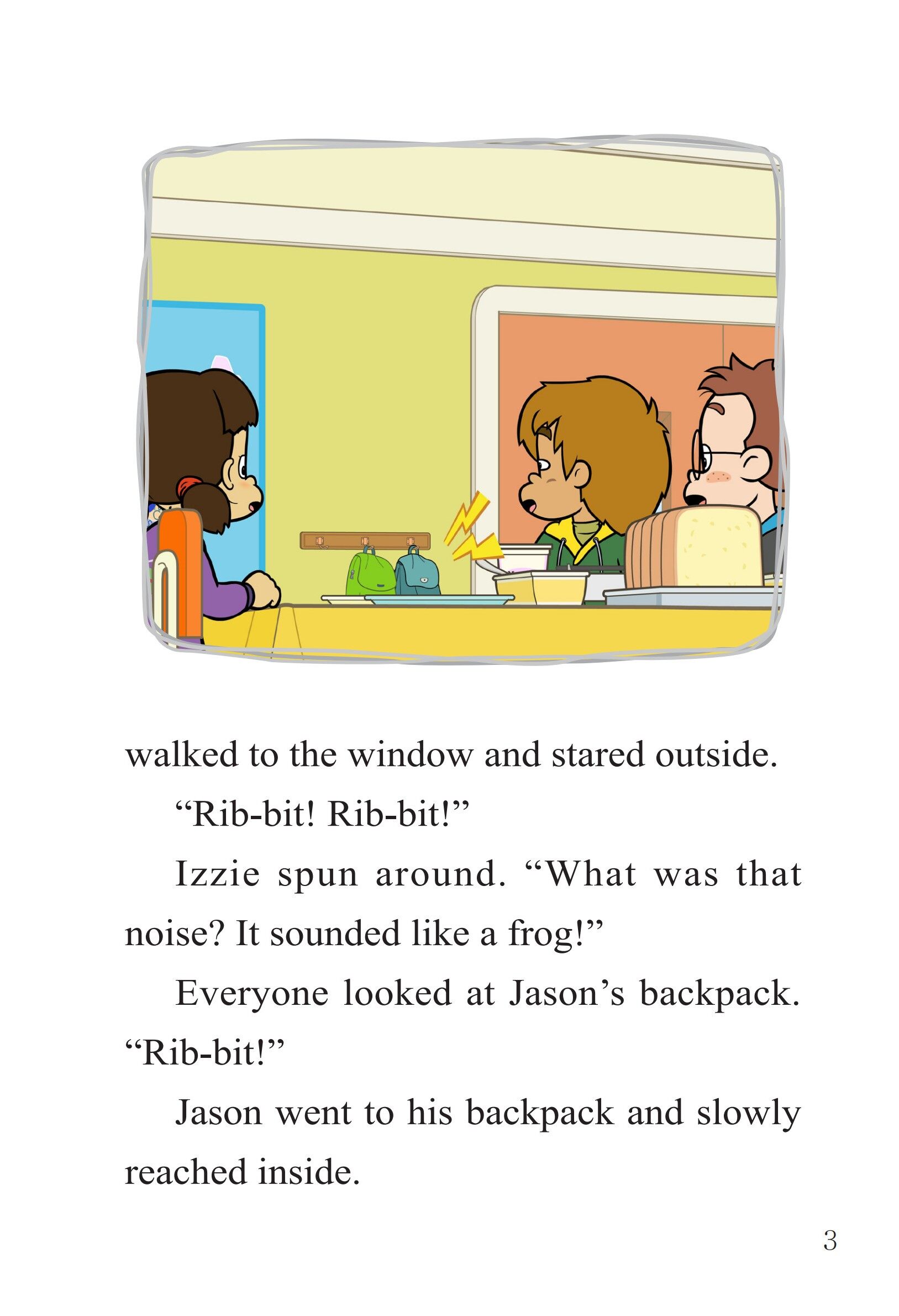 April Fools’ Tricks绘本故事第5页