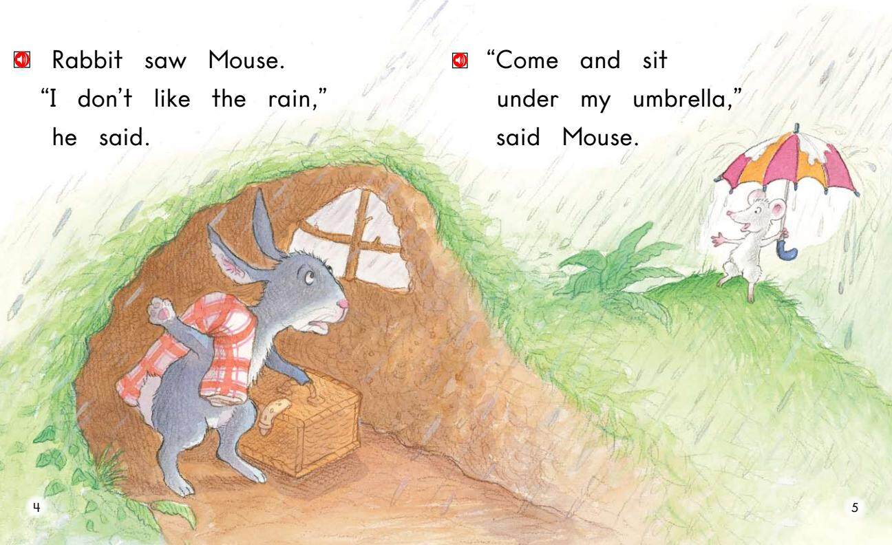 A Picnic in the Rain绘本故事第4页