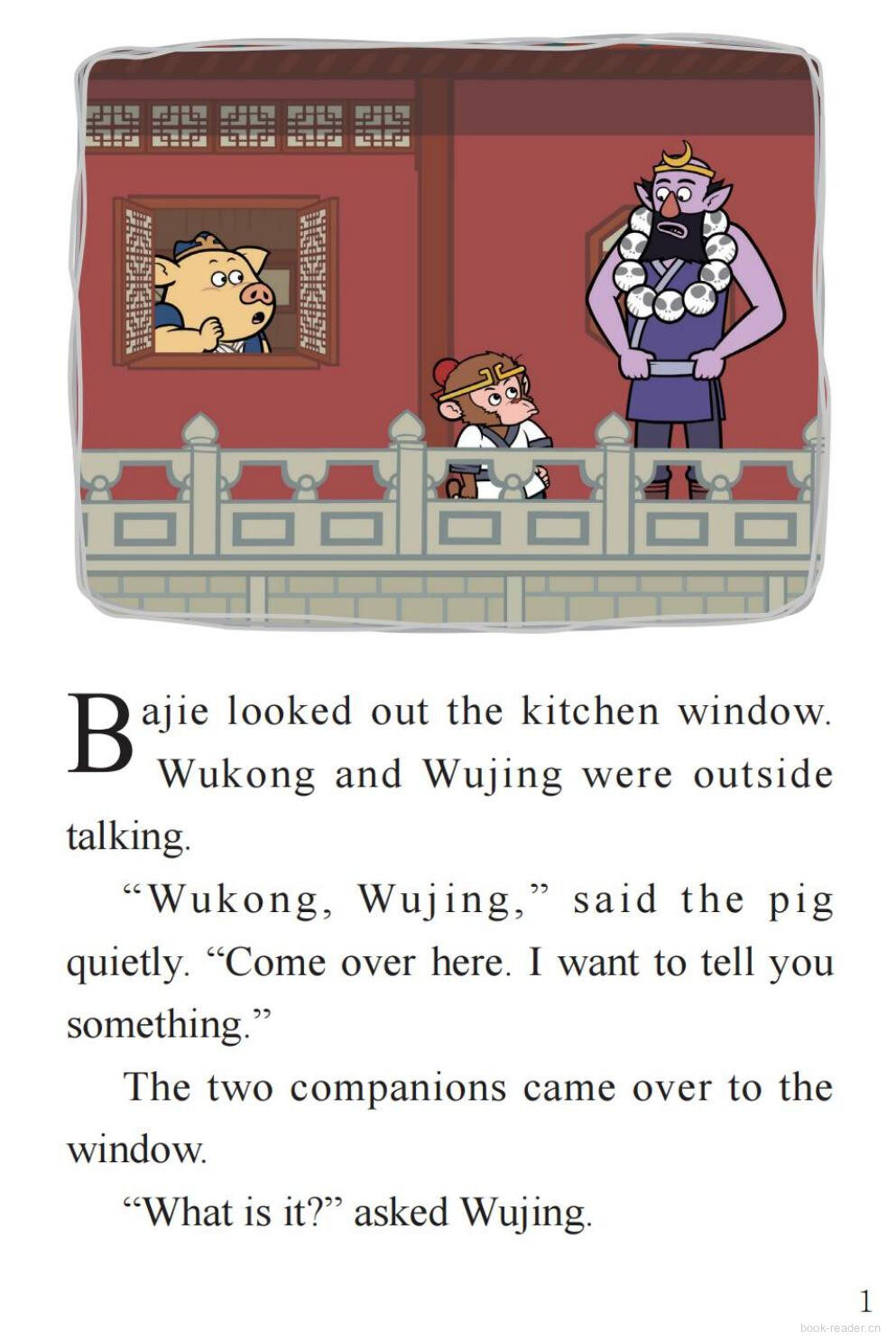 Wukong Leaves His Body绘本故事第3页