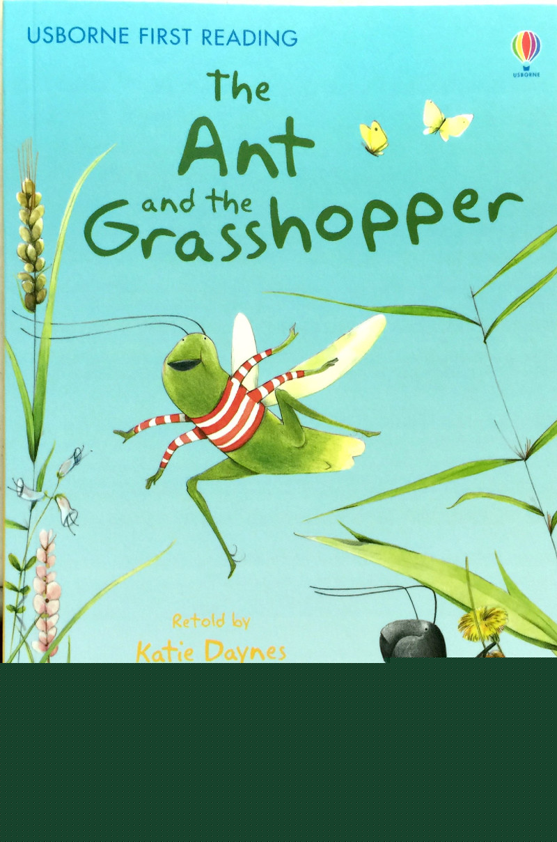 The Ant and the Grasshopper绘本故事第2页