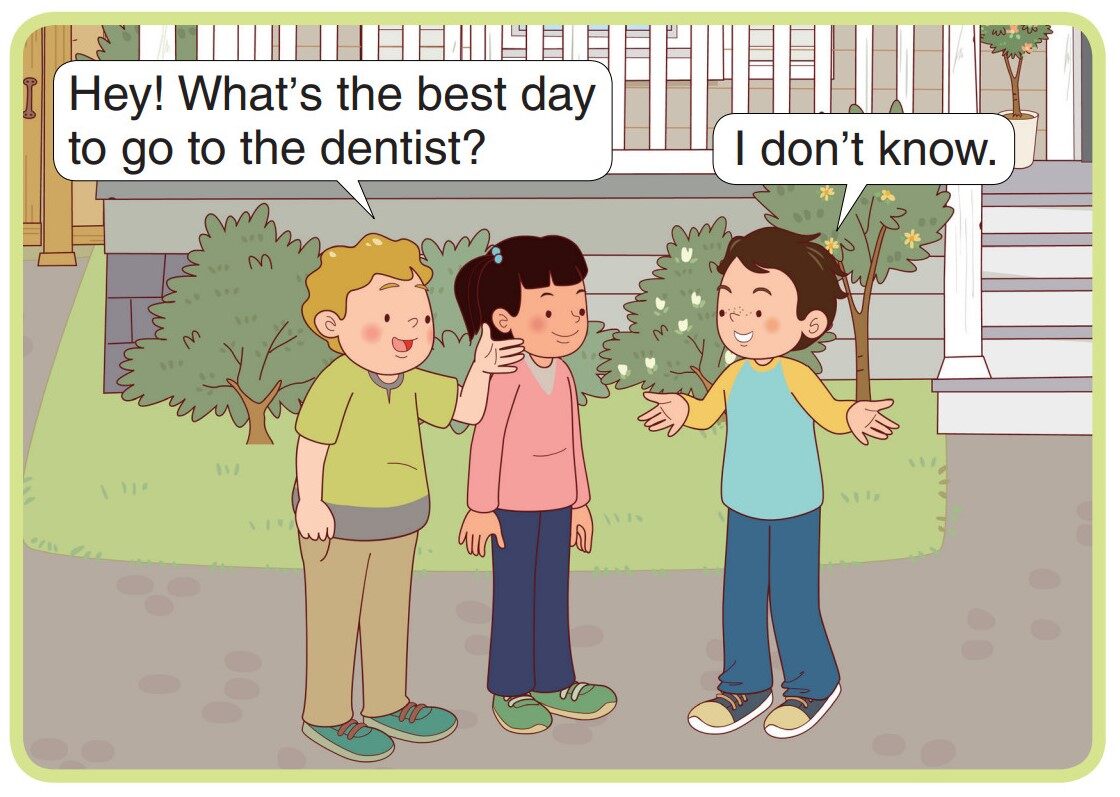 Thanks, Lucky!绘本故事第4页