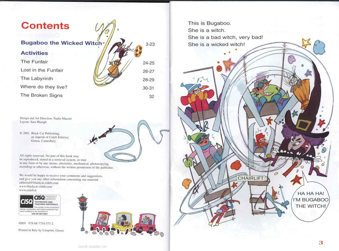 Bugaboo the Wicked Witch绘本故事第3页