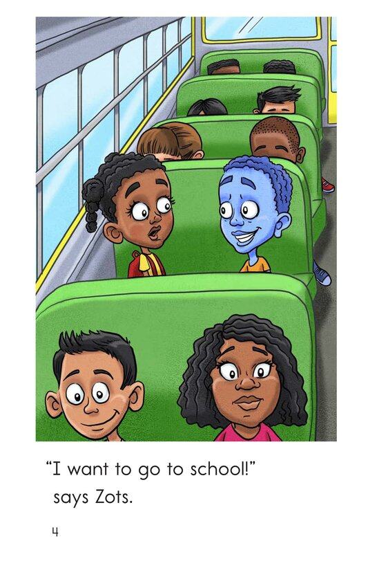 Zots Goes to School绘本故事第4页